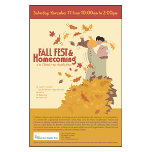 Fall Fest & Homecoming Promotional Poster